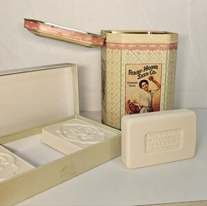Gardenia Soaps & Vintage Tin